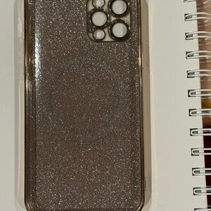 Glitter IPhone 12 Pro Case - Rose Gold